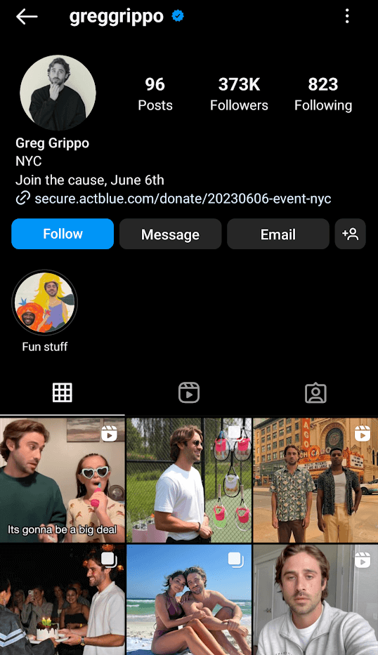 Greg Grippo's Net Worth: It's More Than You Think! 6 Greg Grippo's Instagram