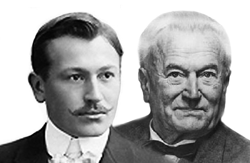 Hans Wilsdorf and Alfred Davis - Rolex Founders