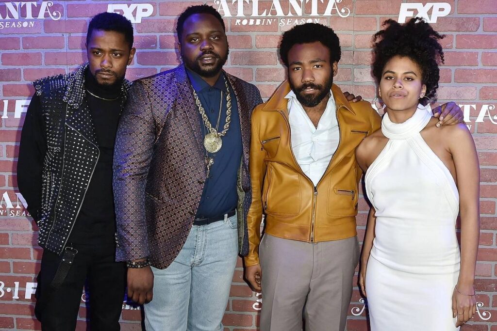 How popular is the series Atlanta?