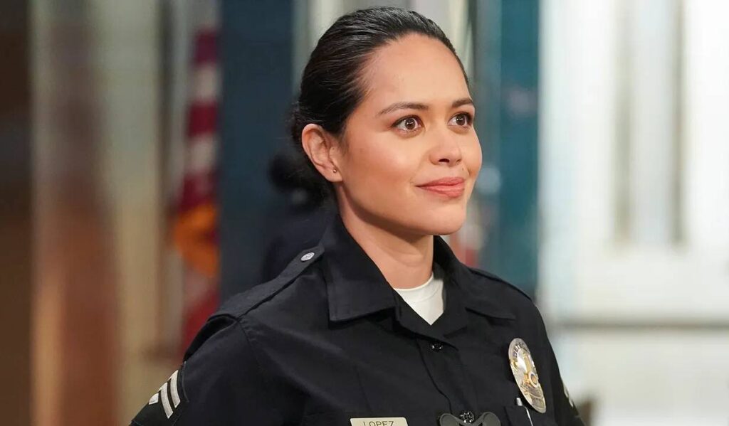 The Rookie Season 5 Episode 16 Cast 18 Alyssa Diaz as Angela Lopez