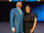 Dr. Tony Evans with Carla Crummie