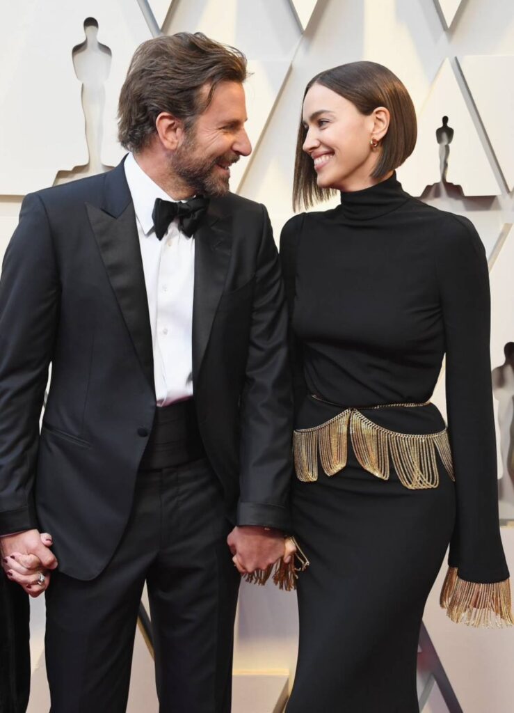 Irina Shayk with ex boyfriend Bradley Cooper 