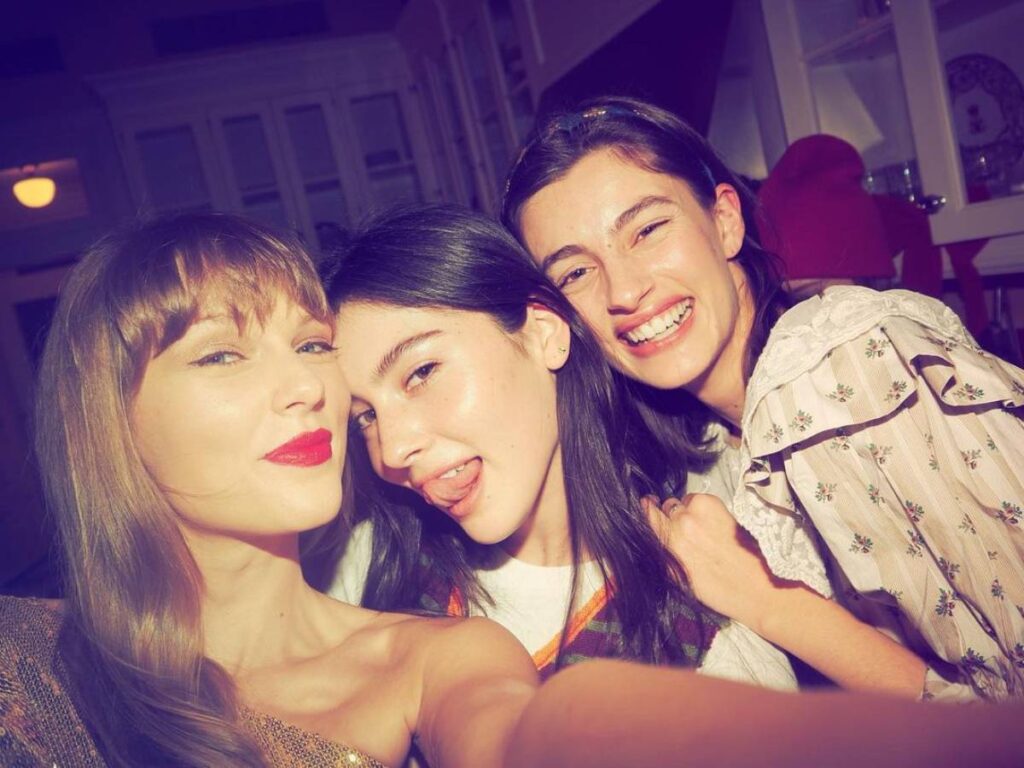 Gracie Abrams with Taylor Swift