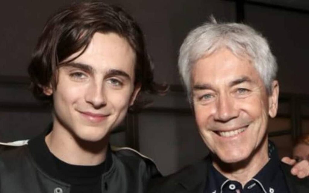 Marc Chalamet: All About Timothée Chalamet's Father 6 Marc Chalamet with Timothee