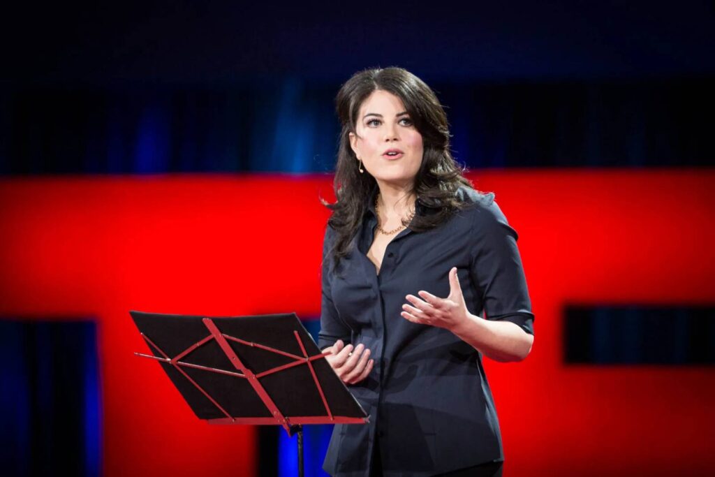 Monica Lewinsky's Net Worth: From Scandal to Empowerment 8 Monica Lewinsky Public Speaking