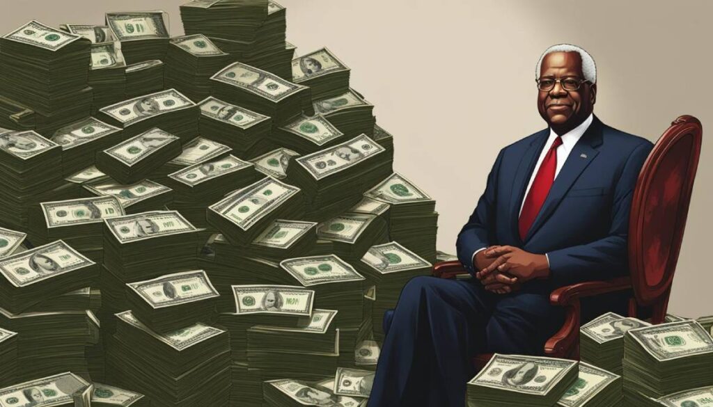 Assets and Investments of Clarence Thomas