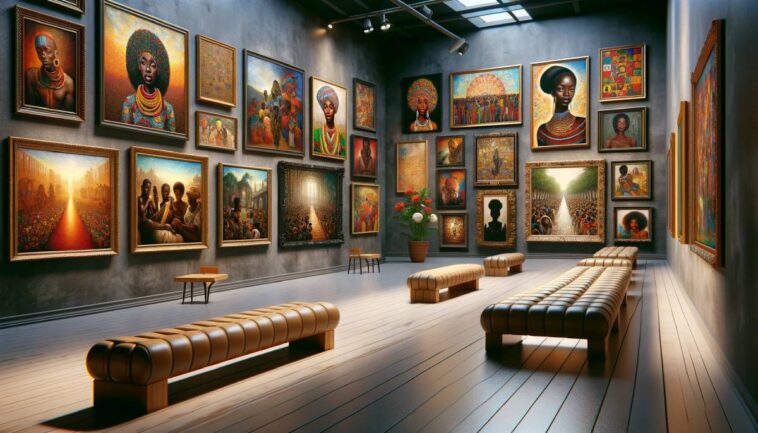 Exploring Black Art Paintings Identity Struggle Triumph